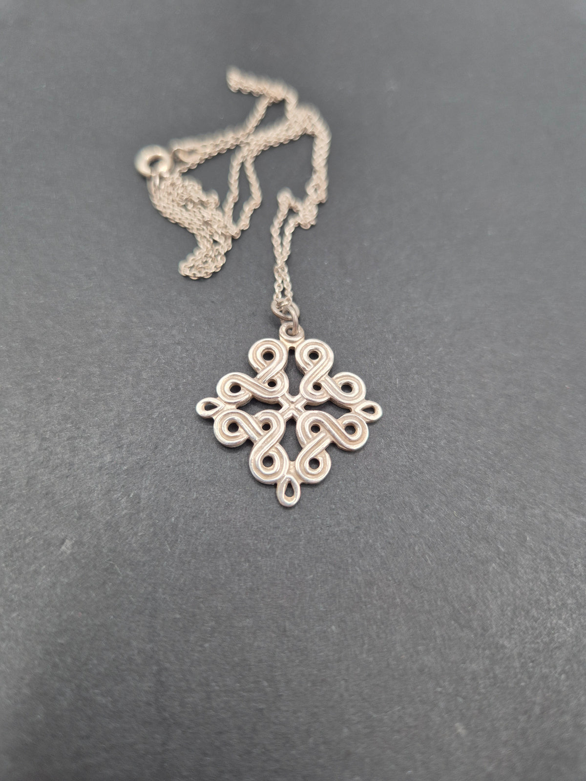 Kalevala Koru Hannunvaakuna 925 Silver Necklace, Finnish Design, 1963