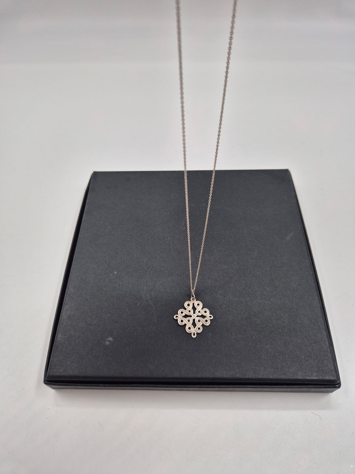 Kalevala Koru Hannunvaakuna 925 Silver Necklace, Finnish Design, 1963