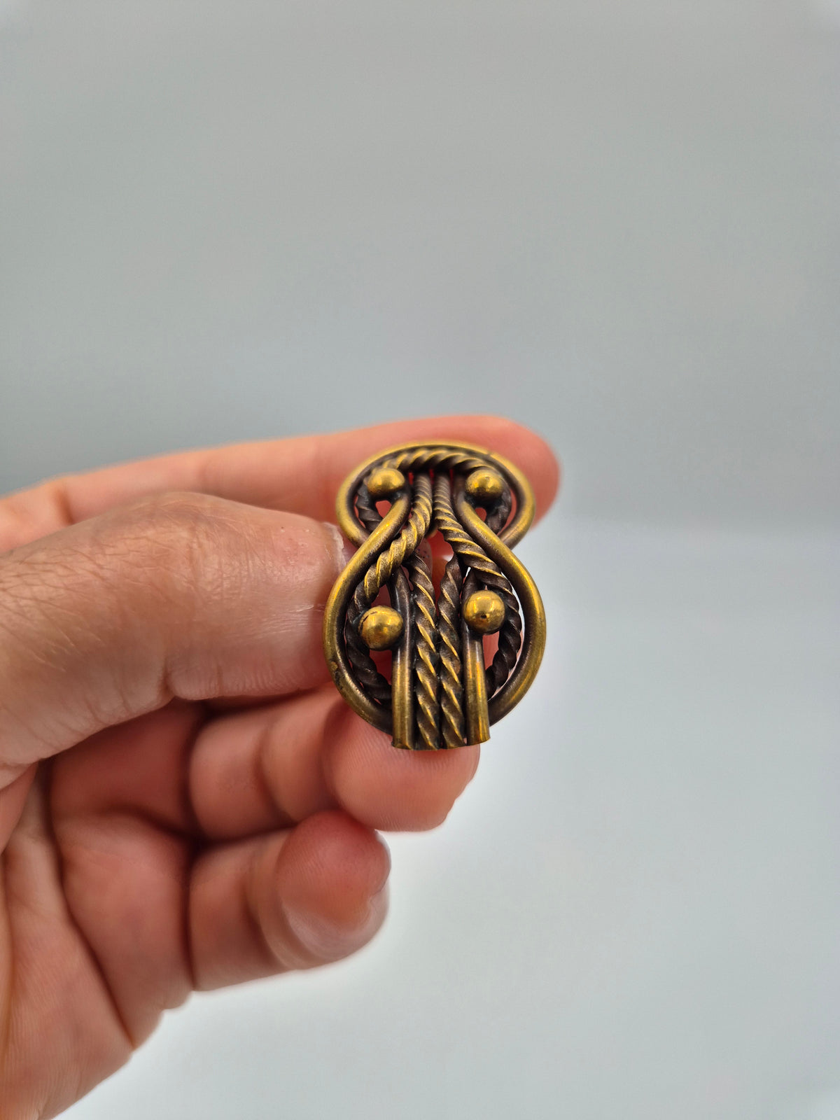 Kalevala Koru Teljän Neito Bronze Brooch by Germund Paaer