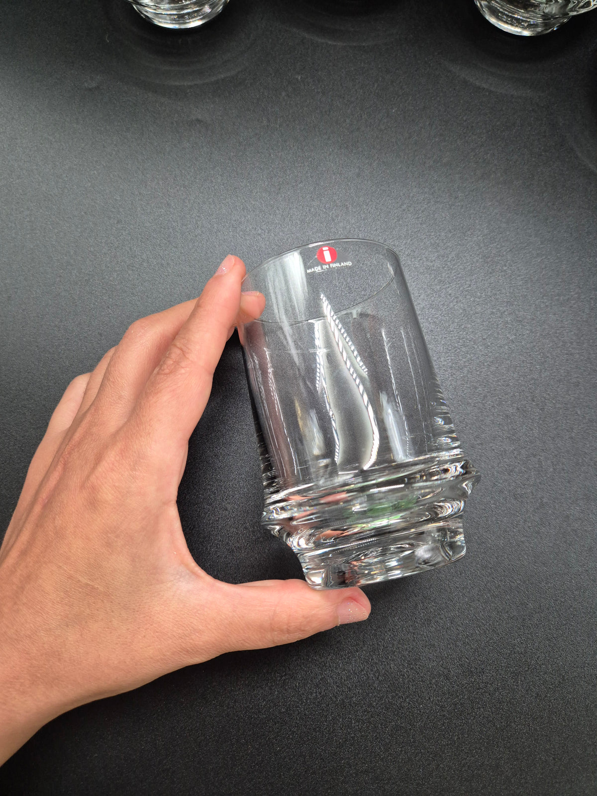 Set of 5 Iittala Marski Glasses by Tapio Wirkkala, Finnish Design Drinking Glasses