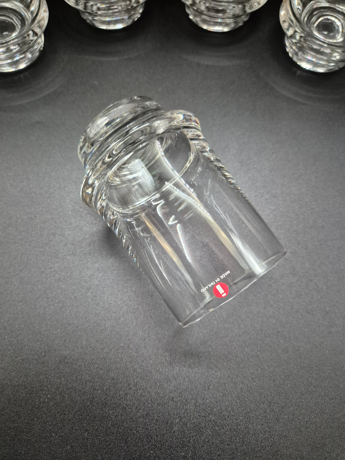 Set of 5 Iittala Marski Glasses by Tapio Wirkkala, Finnish Design Drinking Glasses