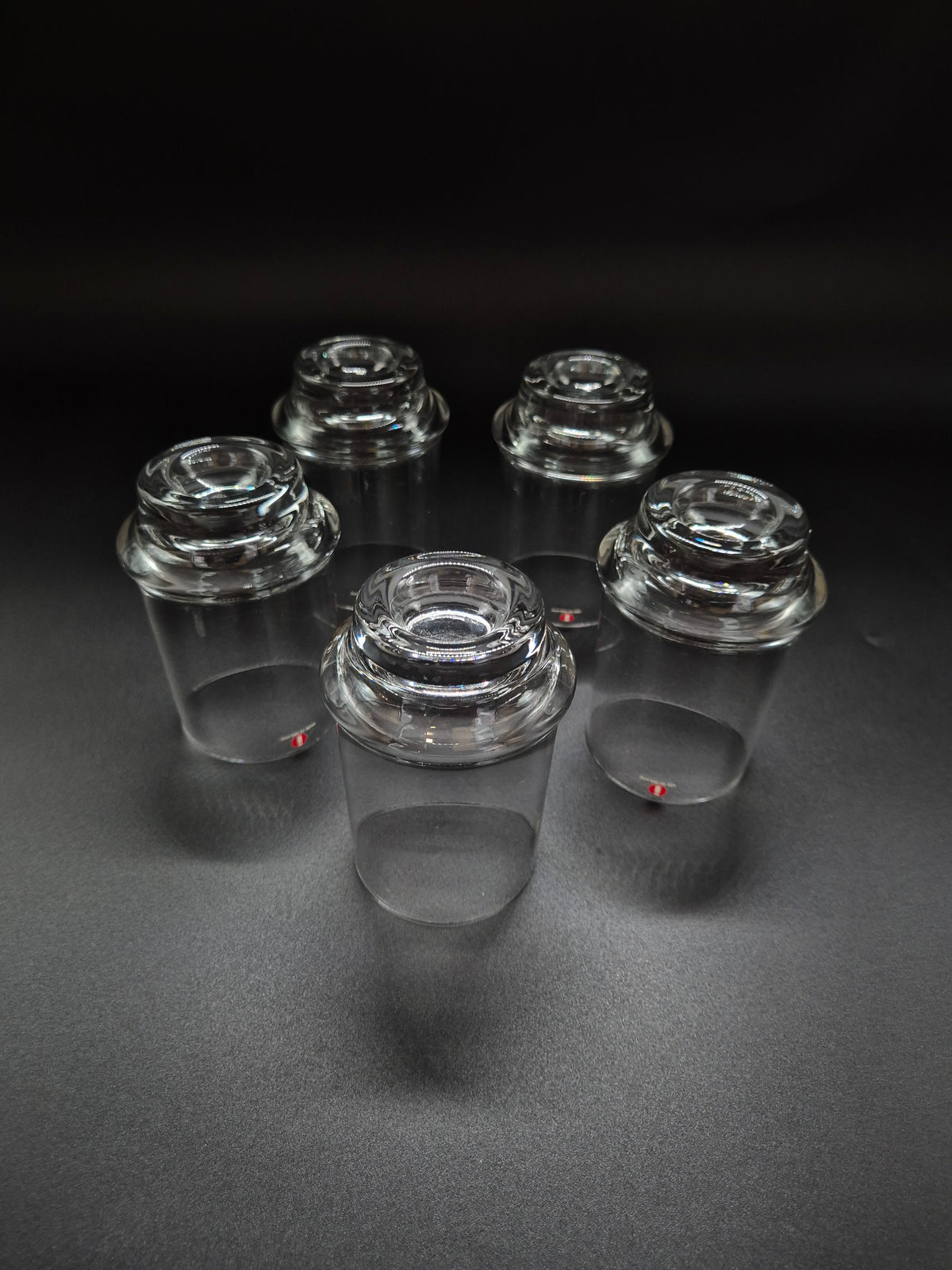 Set of 5 Iittala Marski Glasses by Tapio Wirkkala, Finnish Design Drinking Glasses