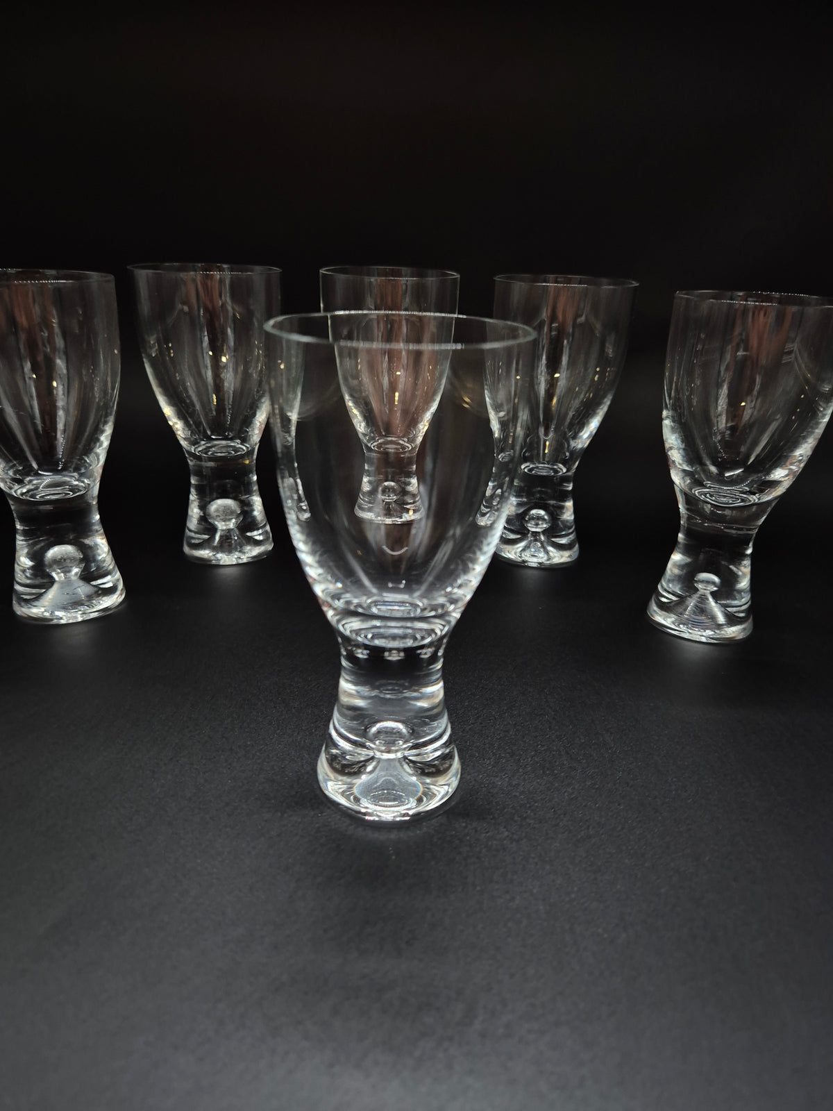 Vintage Iittala Wine Glasses by Tapio Wirkkala, Set of 6, Finnish Glassware
