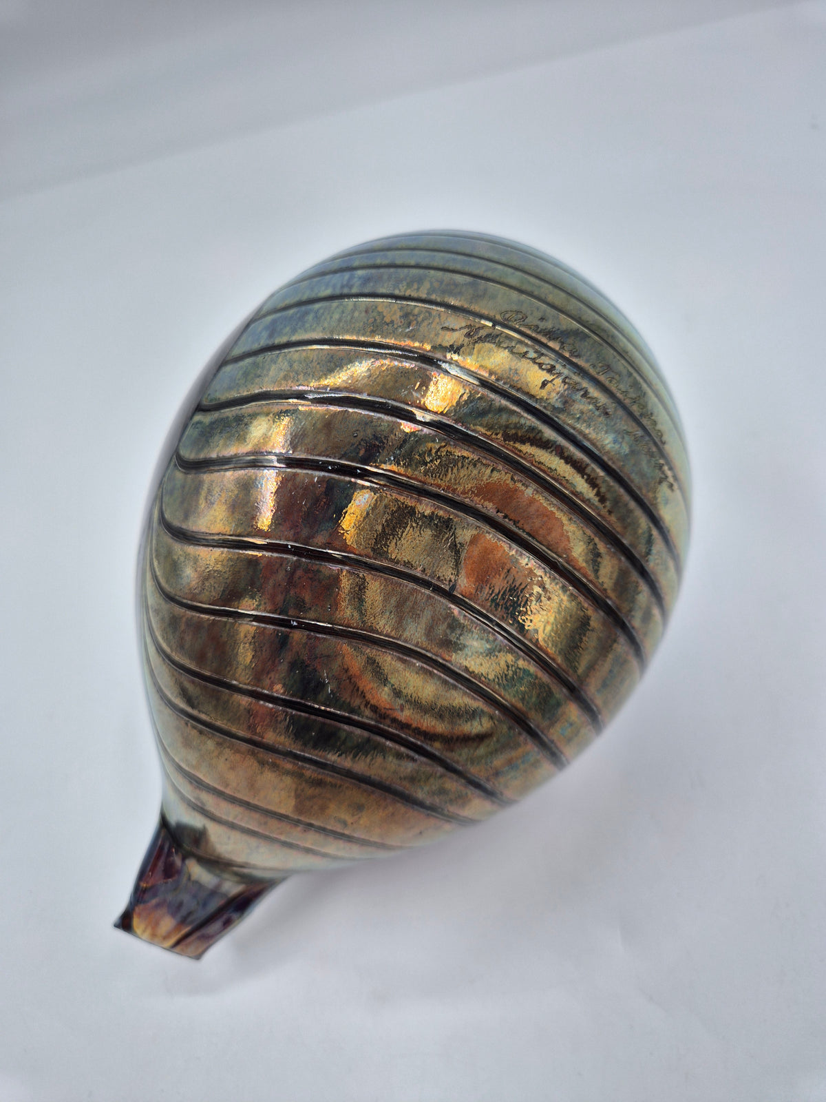 Vintage Oiva Toikka Fasaani Glass Bird, Nuutajärvi Finland, Signed Pheasant Art Glass Sculpture
