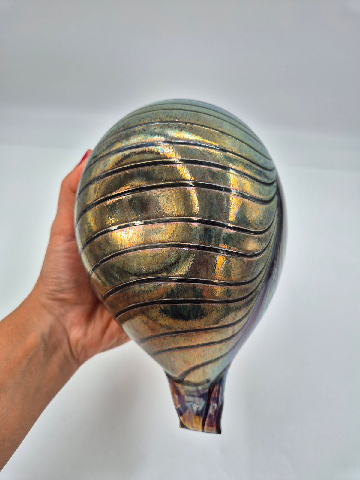 Vintage Oiva Toikka Fasaani Glass Bird, Nuutajärvi Finland, Signed Pheasant Art Glass Sculpture