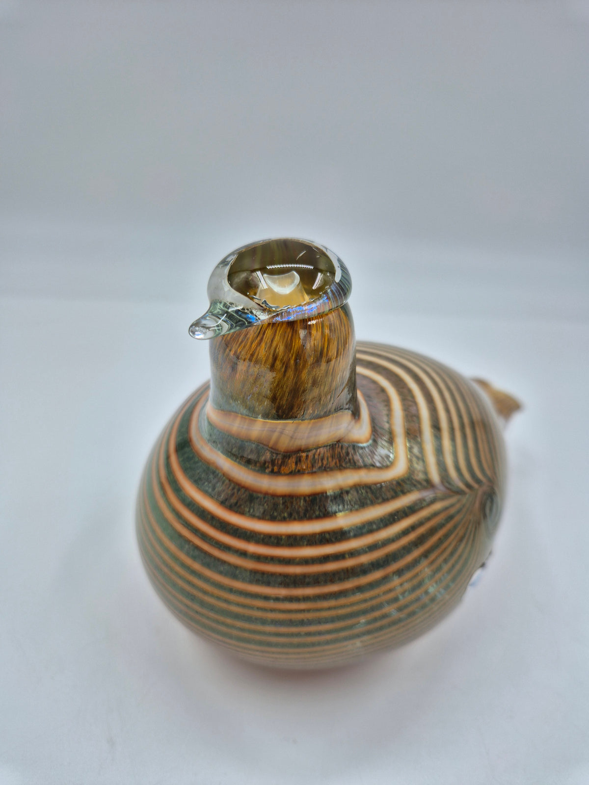 Vintage Oiva Toikka Alli Glass Bird, Nuutajärvi Finland