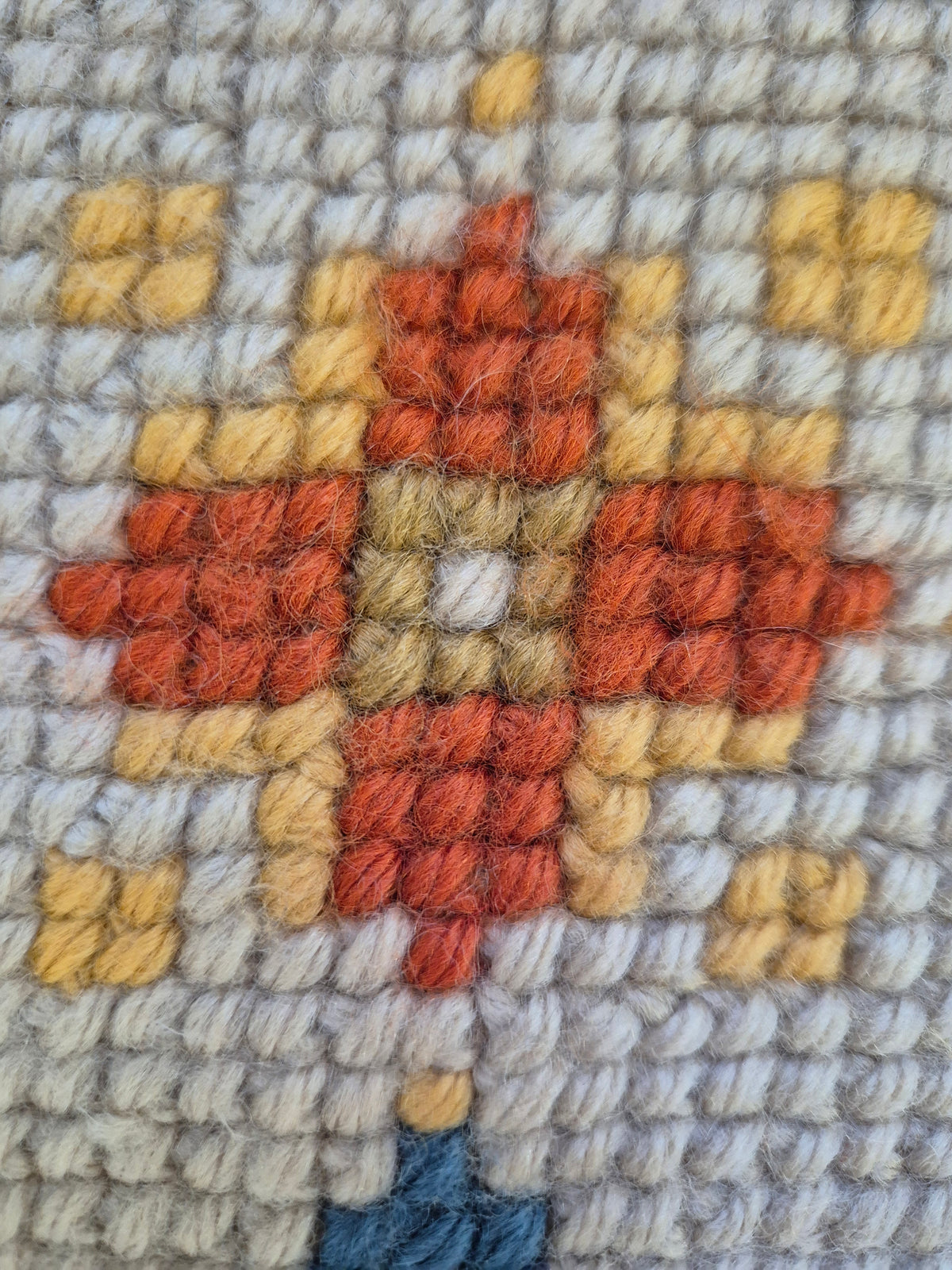Swedish Folk Art Wall Hanging, Tvistöm Seinävaate