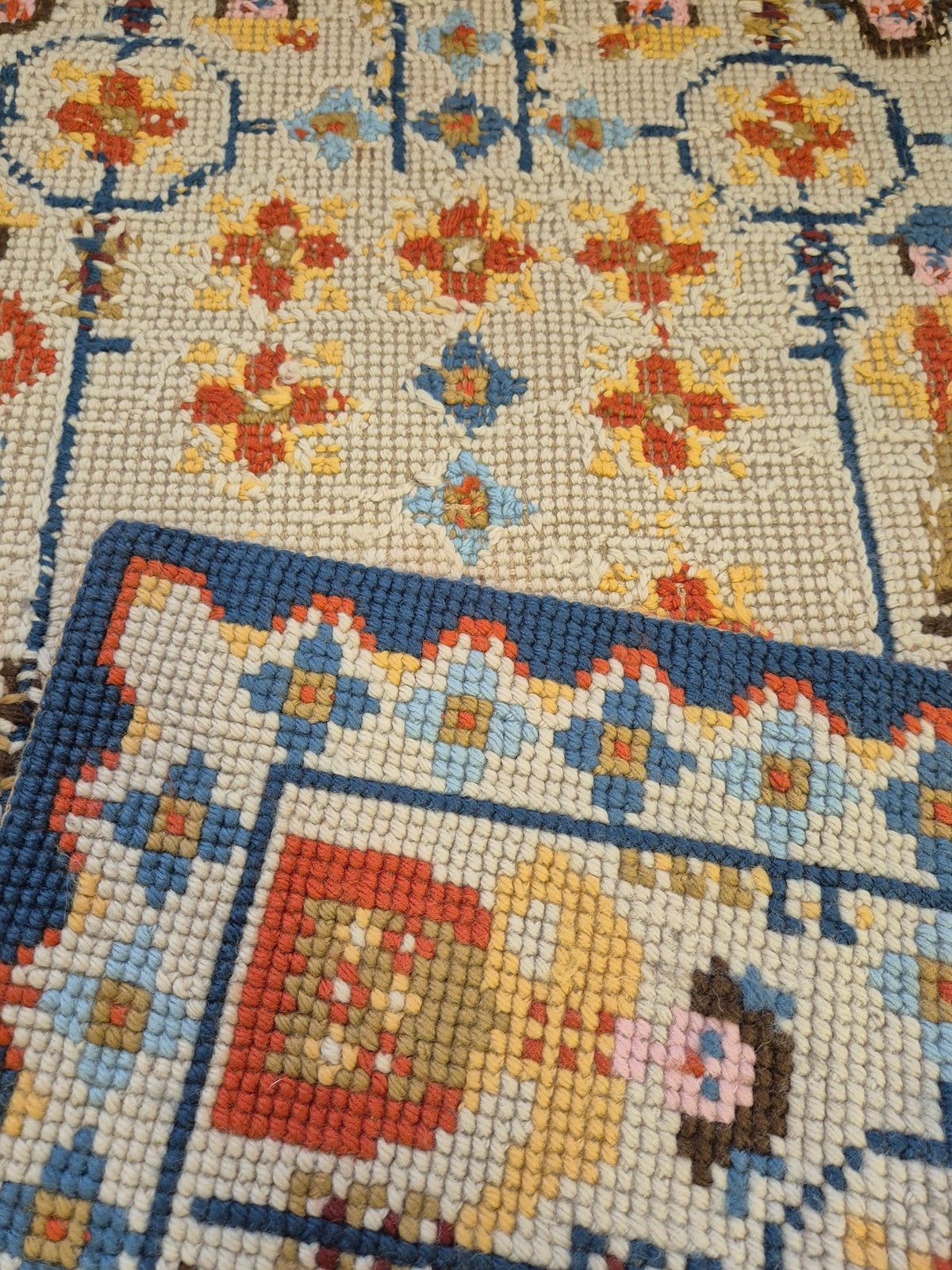 Swedish Folk Art Wall Hanging, Tvistöm Seinävaate