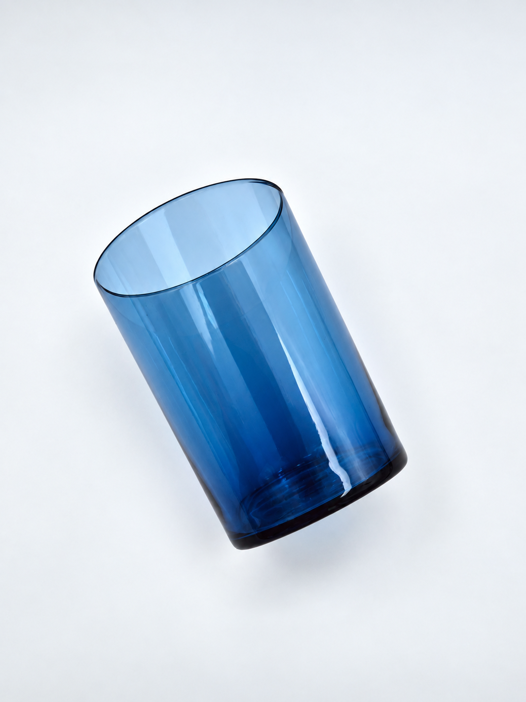 Timo Sarpaneva Iittala I-Lasi i-114 6 kpl, Siniset Vintage Juomalasit 15 cl, Finnish Design 1950s–60s