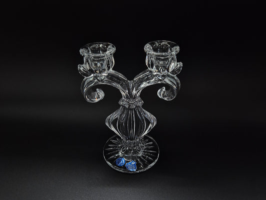 Vintage Crystal Candle holder
