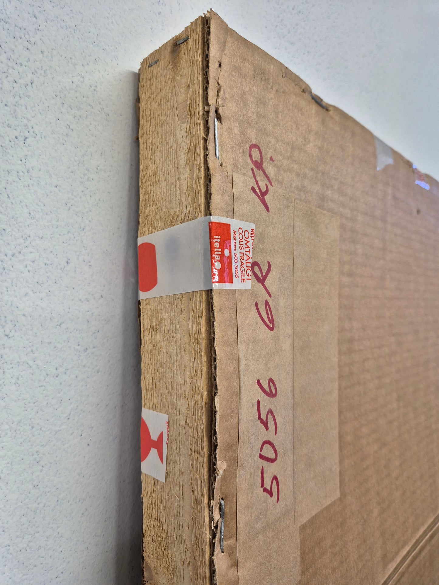 Vintage Finnish Metal Headboard – Messin Oy Unused | Original Packaging | Made in Finland