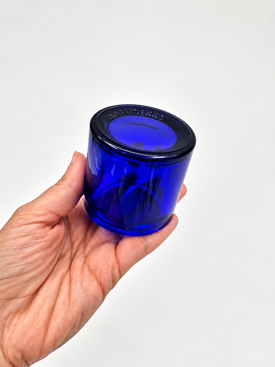 Iittala-Marimekko Cobalt Blue KIVI Votive