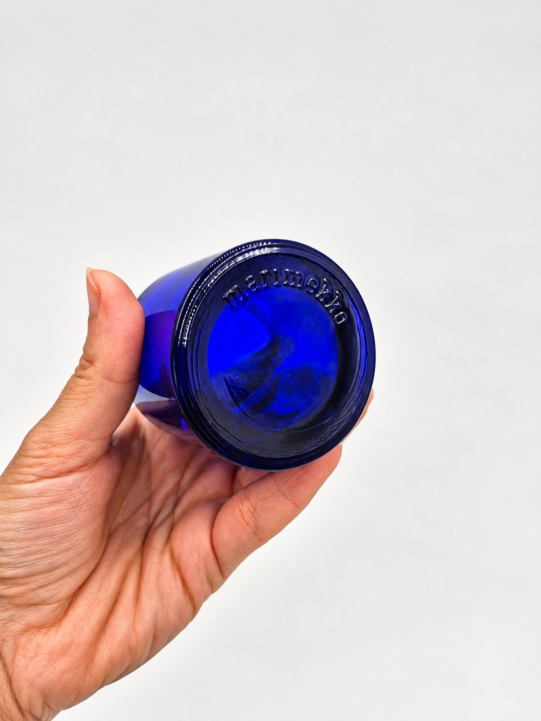 Iittala-Marimekko Cobalt Blue KIVI Votive