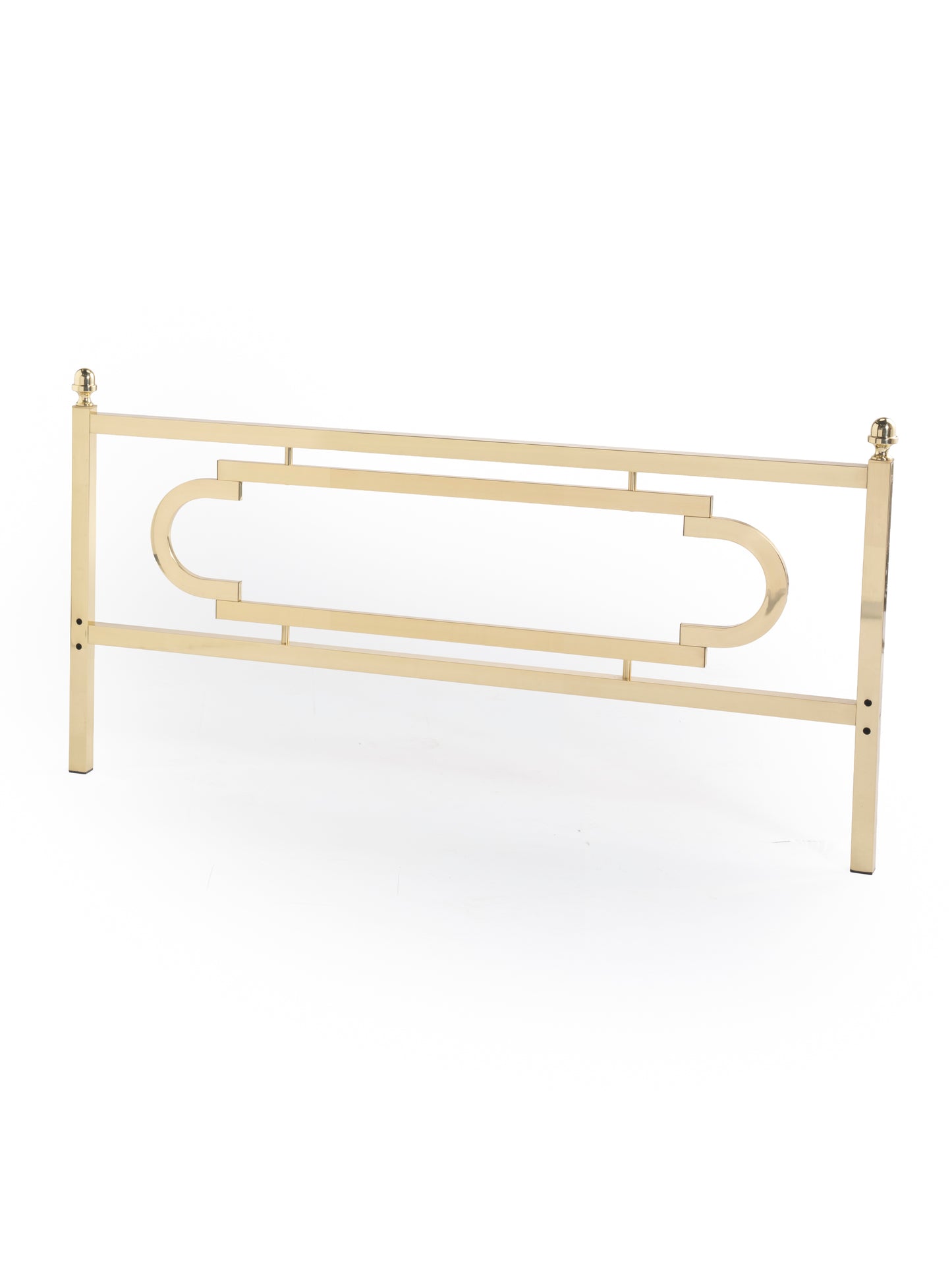 Vintage Brass Metal Headboard, Unused, Original Packaging