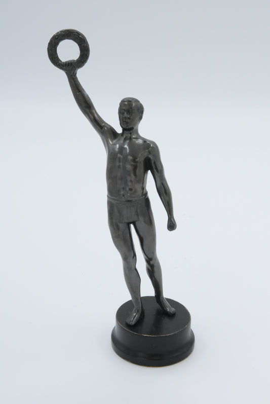 Vintage metalen sculptuur