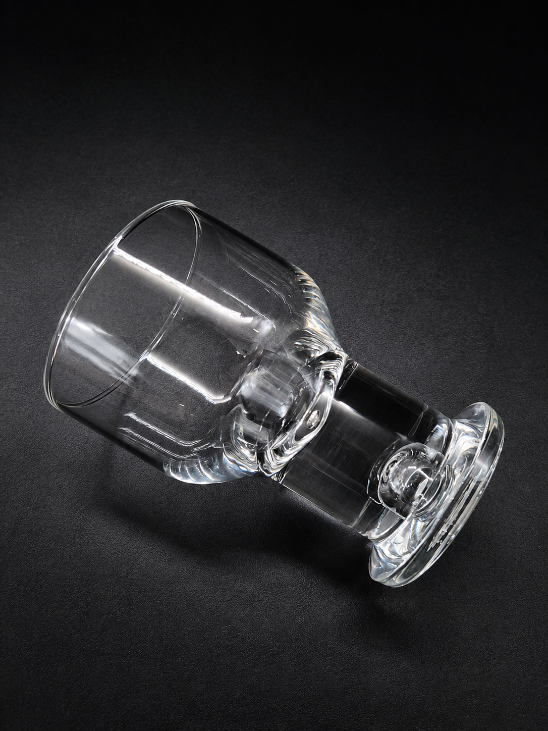 Set of 5 authentic vintage Iittala Helmi wine glasses, designed by Finnish designer Heikki Orvola.