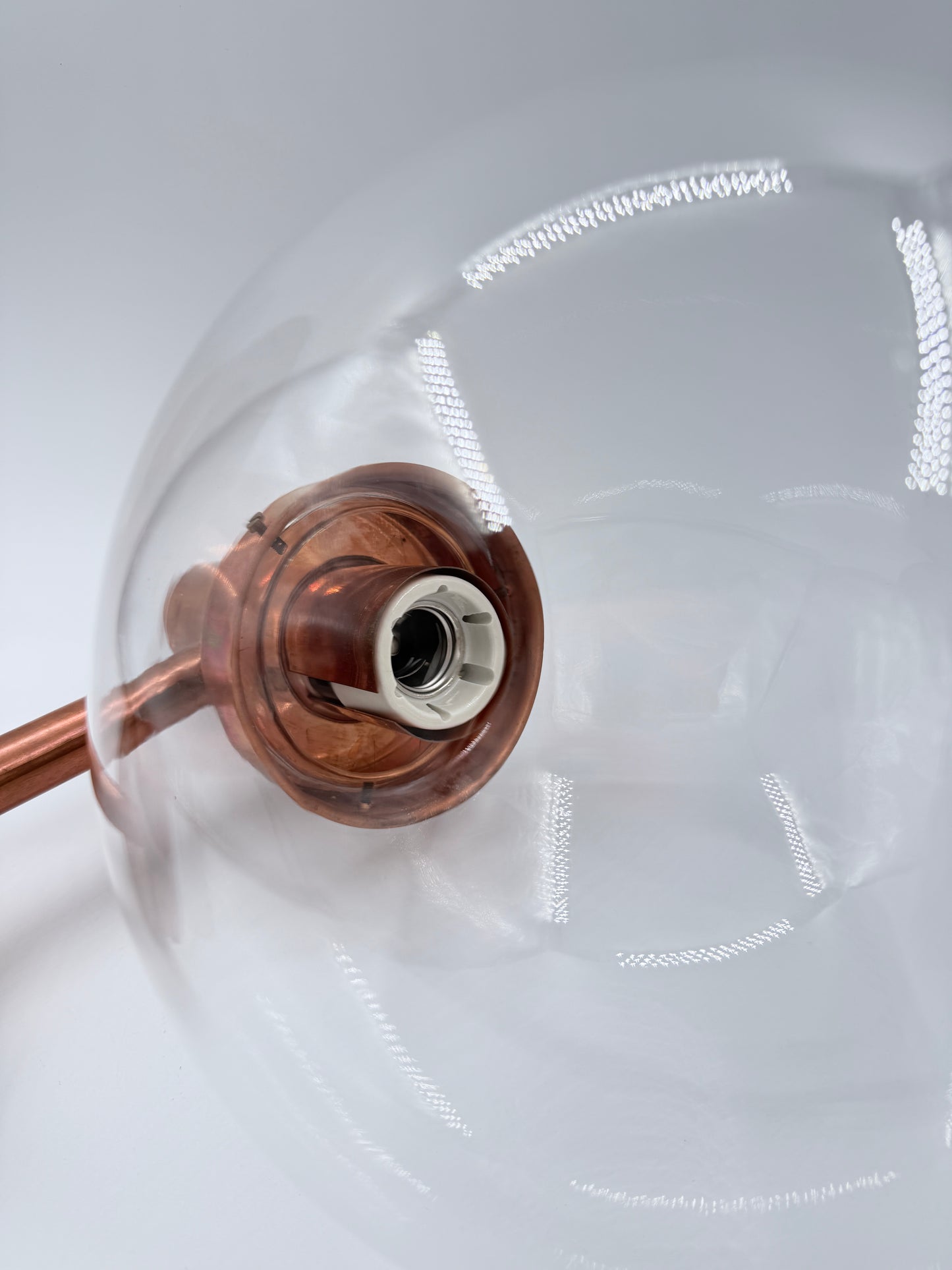 Lisa Johansson-Pape Wall Lamps Model 140-015 for Orno – Copper & Glass
