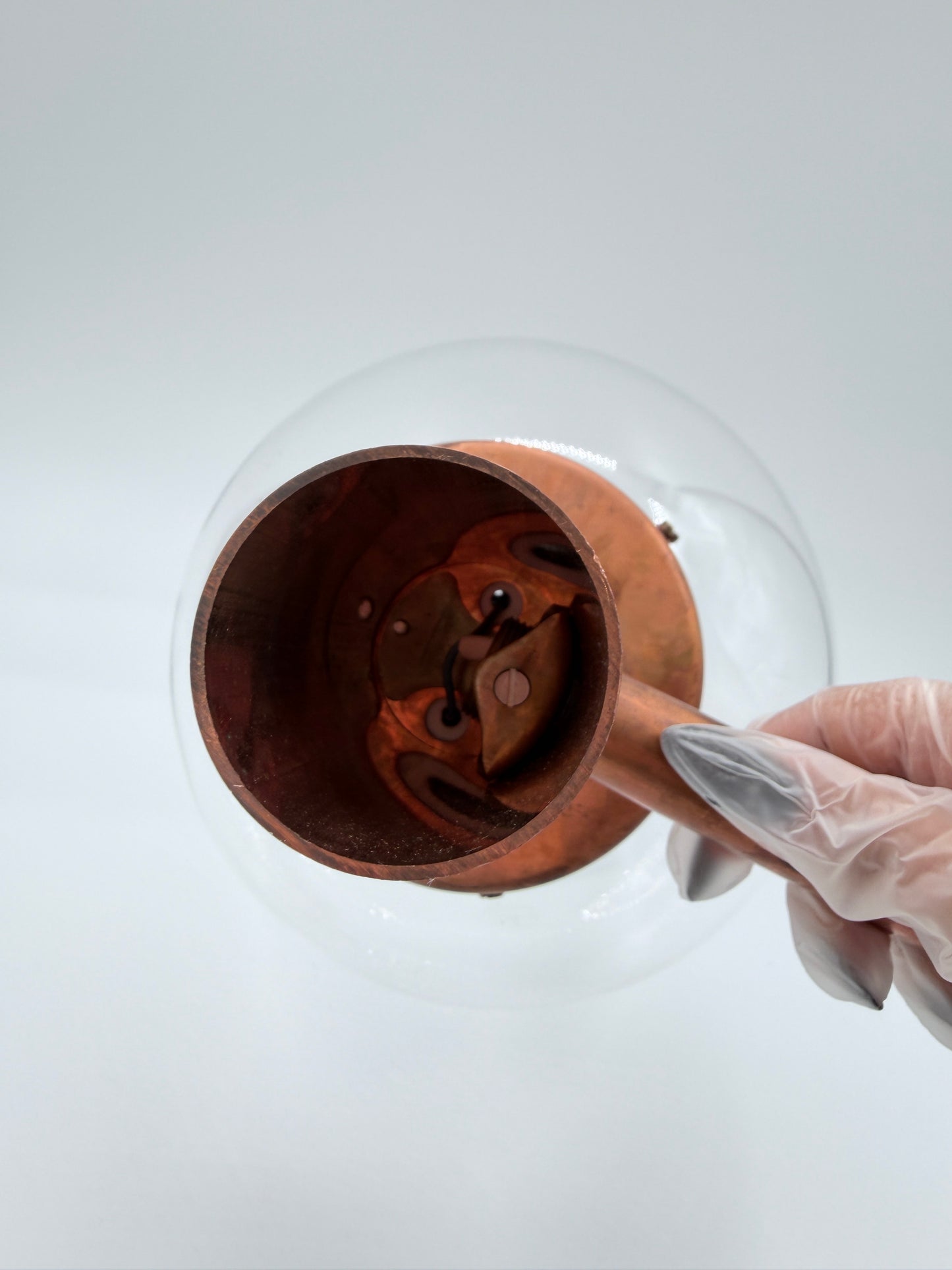 Lisa Johansson-Pape Wall Lamps Model 140-015 for Orno – Copper & Glass