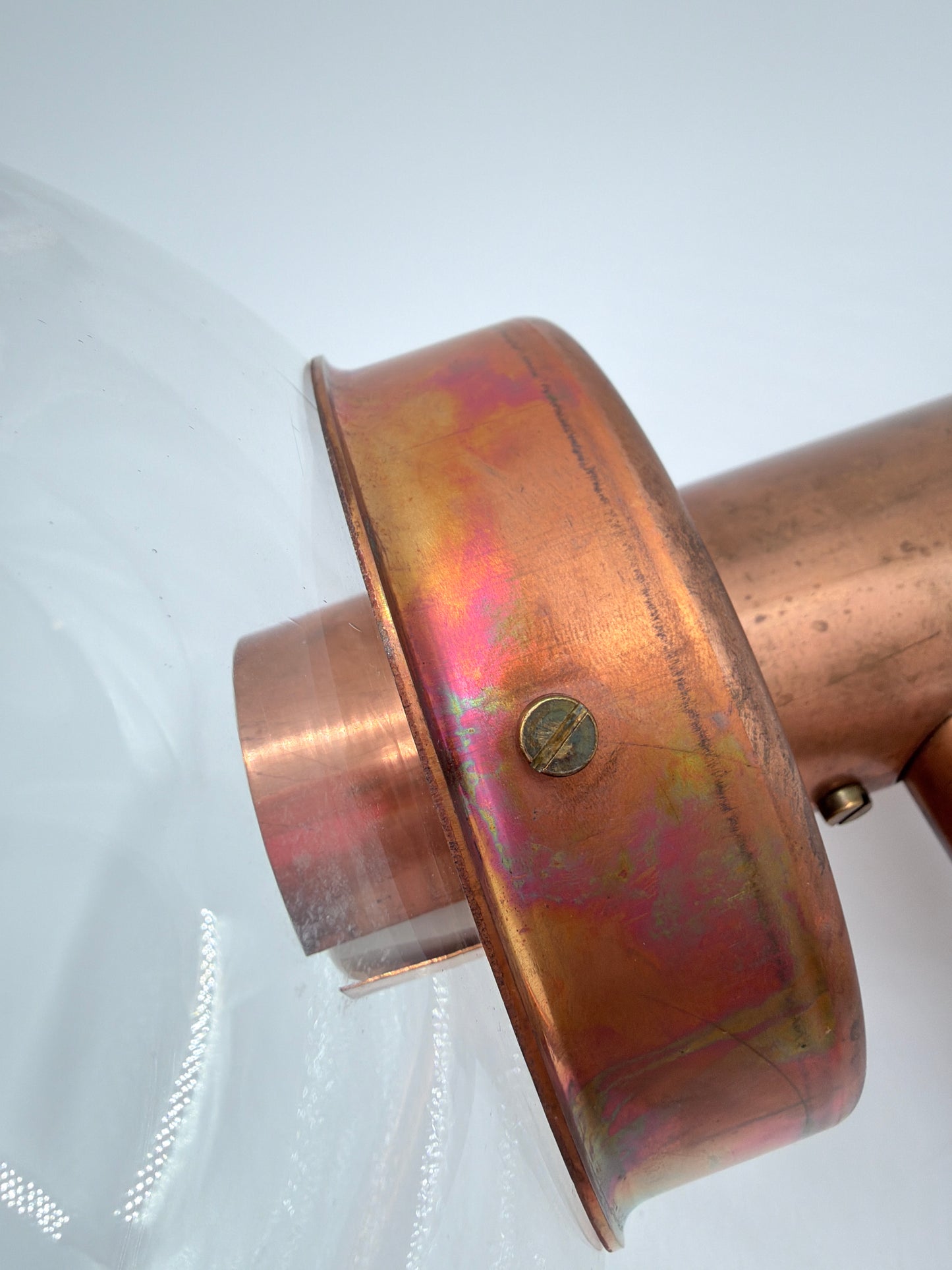 Lisa Johansson-Pape Wall Lamps Model 140-015 for Orno – Copper & Glass