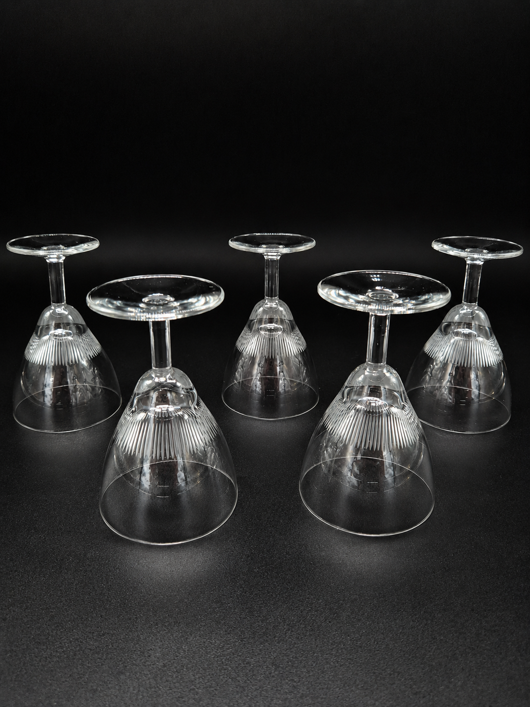 Set of 6 Kaj Franck Fennia Liqueur Glasses, Nuutajärvi Finland, Vintage Finnish Design, 1950s–60s