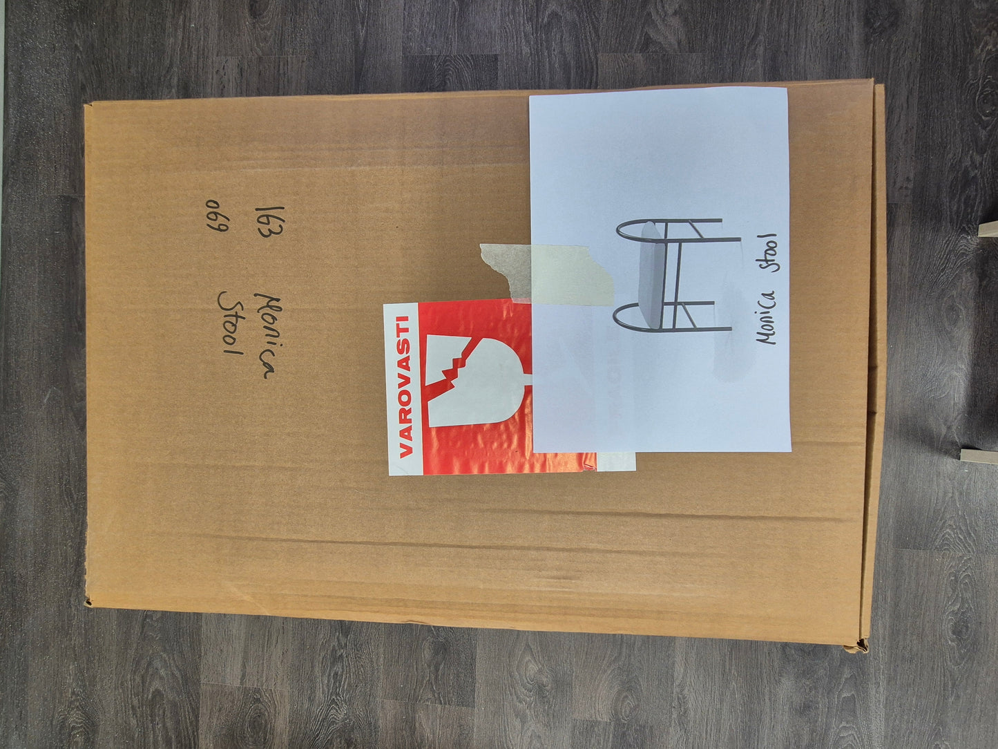 Vintage Monica Stool – Finnish Mid-Century Design by Messin Oy