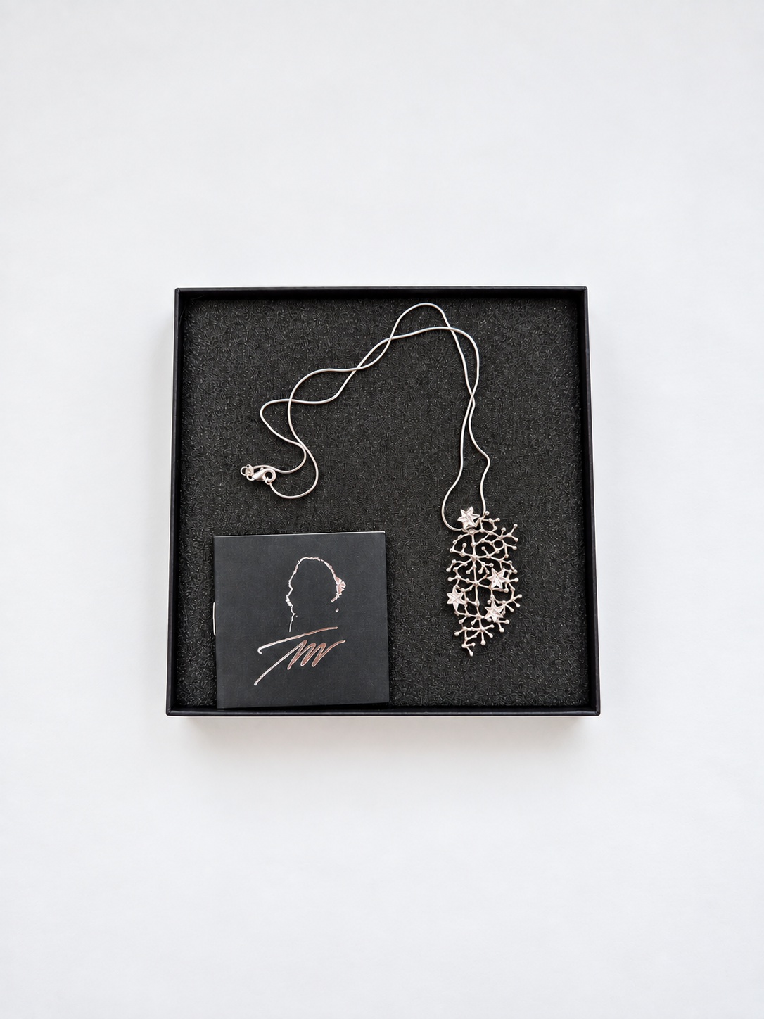 Tapio Wirkkala Tähtitaivas Silver Necklace, Kultakeskus Oy, 925 Silver, Original Box