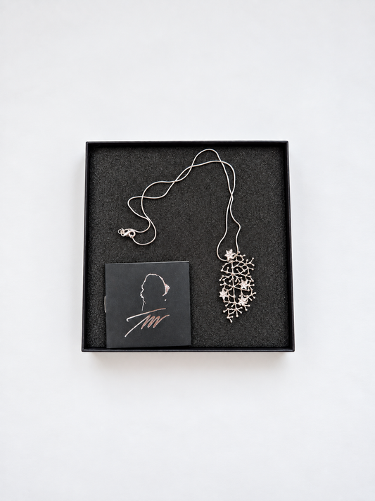 Tapio Wirkkala Tähtitaivas Silver Necklace, Kultakeskus Oy, 925 Silver, Original Box