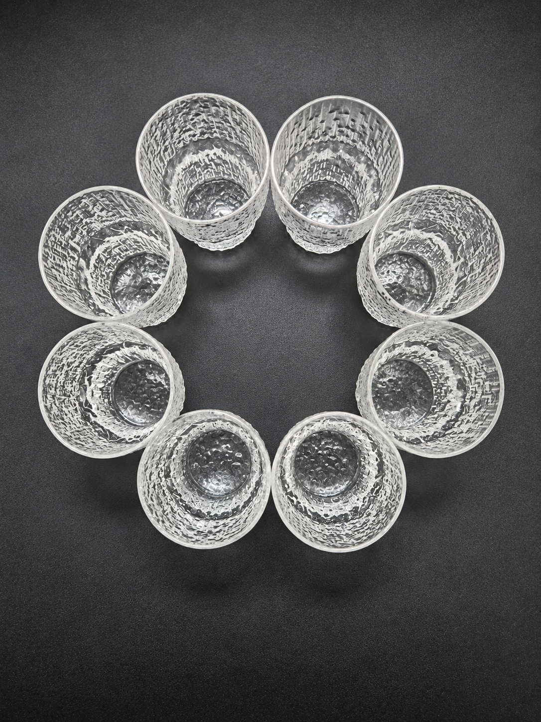 Iittala Paadar Snaps Glasses Set of 8 by Tapio Wirkkala – Vintage Finnish Glassware, 1970s