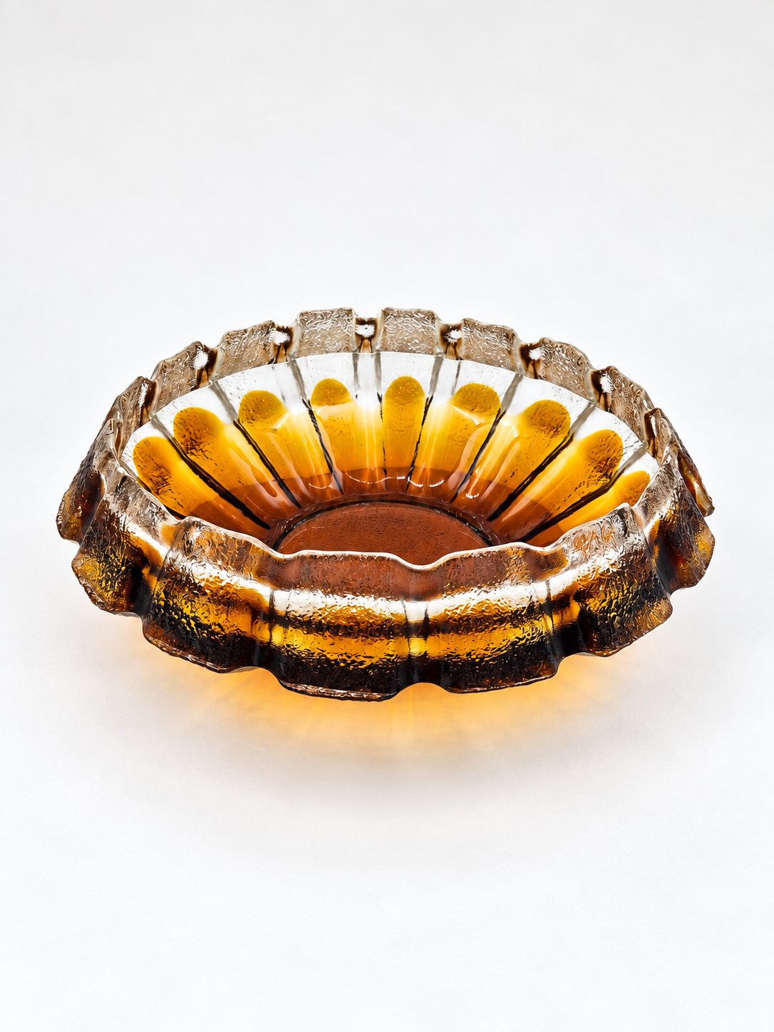 Humppila "Kuura" Serving Dish by Pia Kauppi-Lehtinen, Finnish Glass