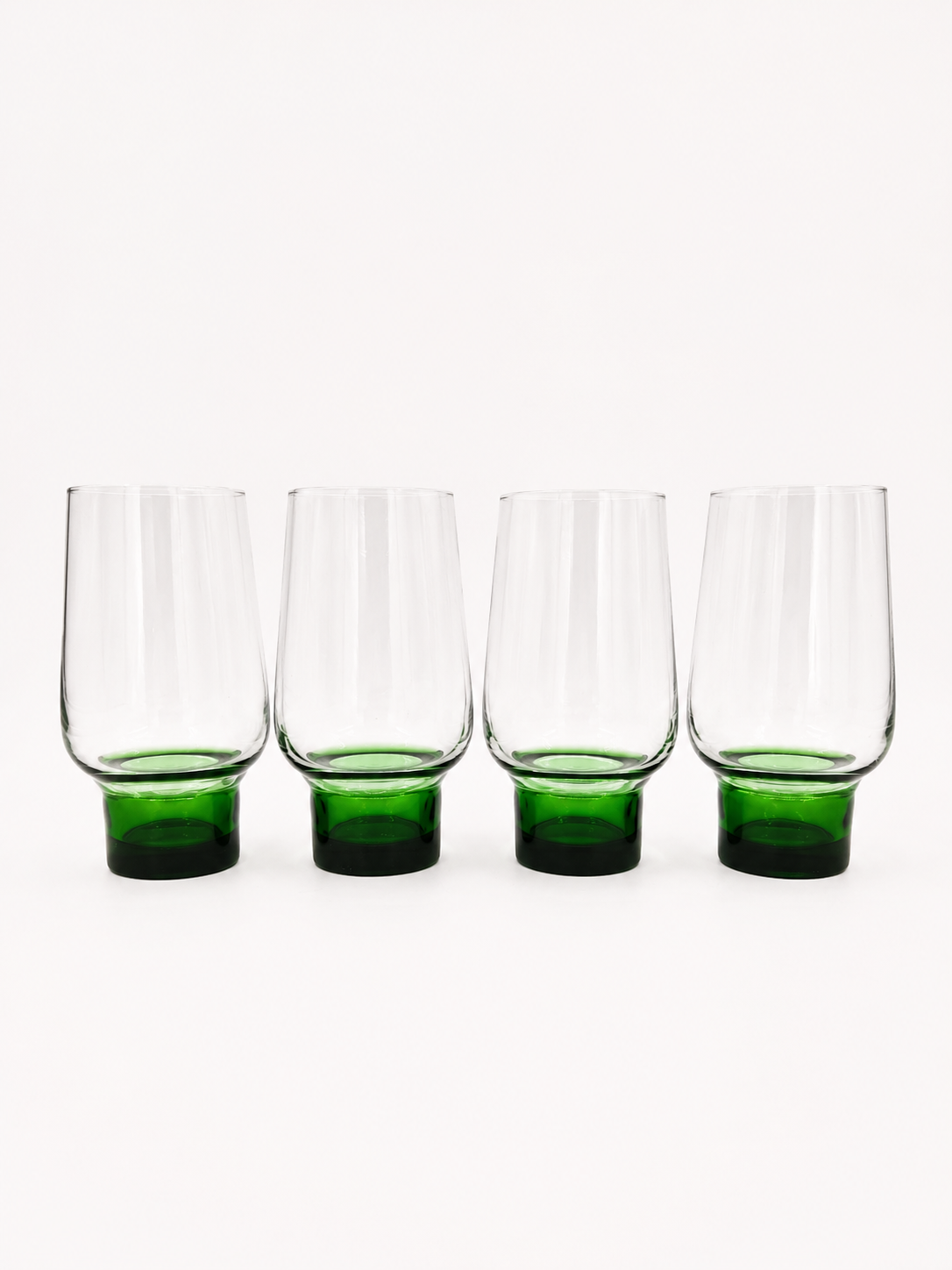 Set of 4 Vintage France Drinking Glasses