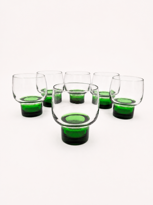 Luminarc Whisky Glasses Set of 4 – Vintage French Lowball Barware