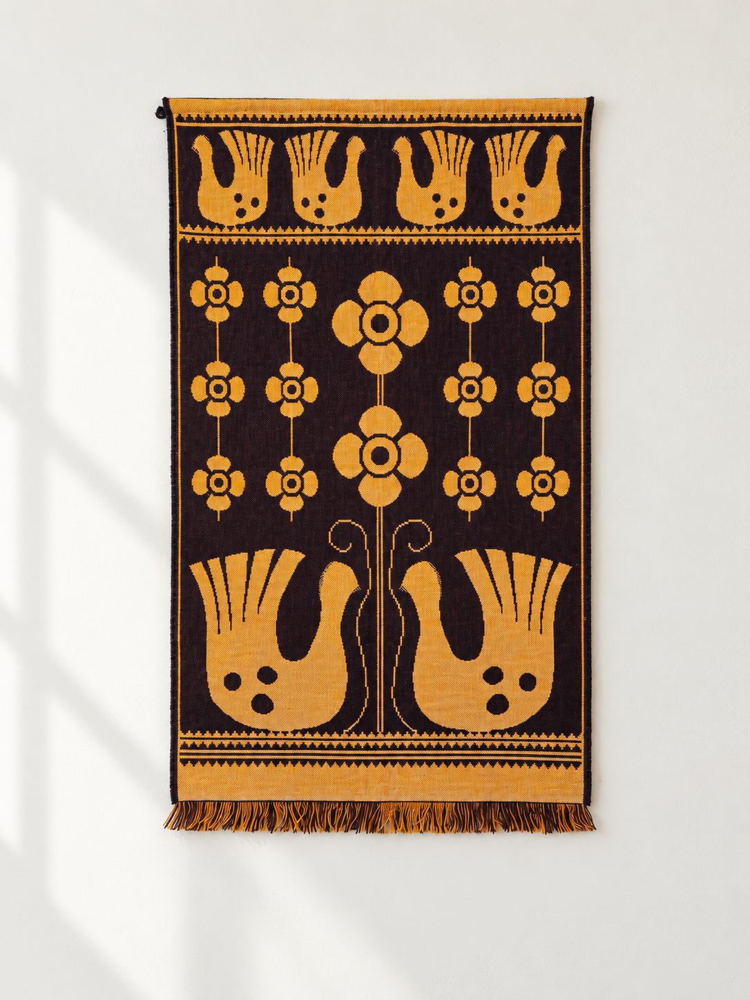 Vintage Finnish Täkänä Wall Hanging by Lapuan Kankurit