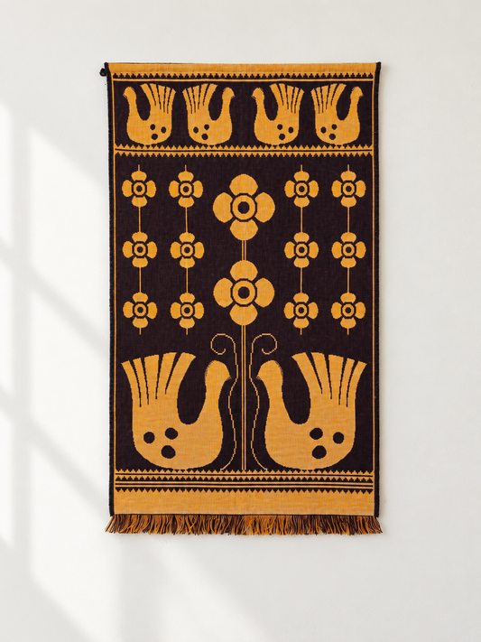 Vintage Finnish Täkänä Wall Hanging by Lapuan Kankurit