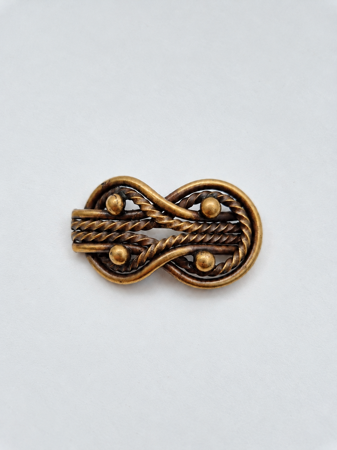 Kalevala Koru Teljän Neito Bronze Brooch by Germund Paaer