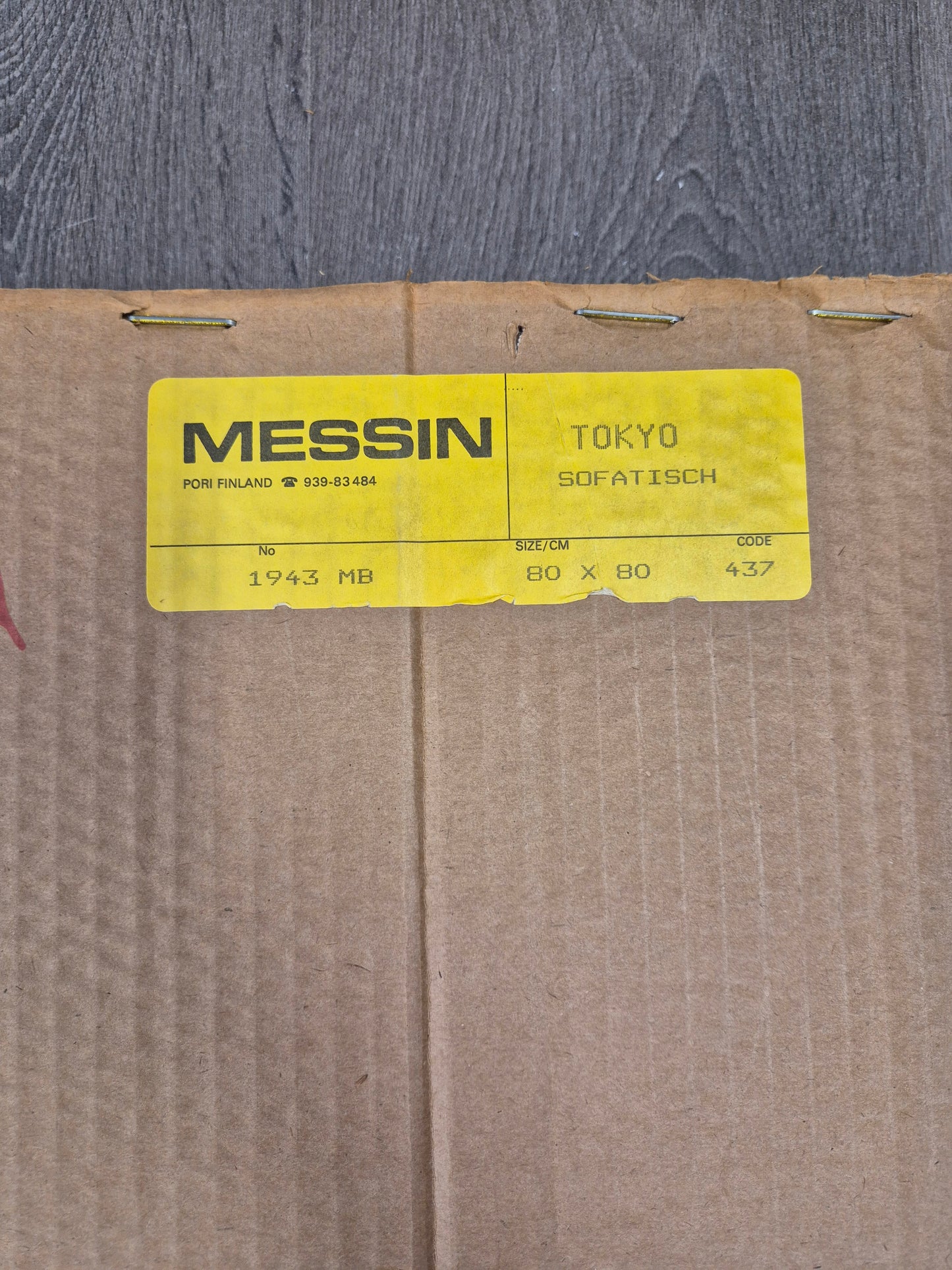 Tokyo Table – Rare Finnish Vintage Table by Messin Oy | Japanese-Inspired Design