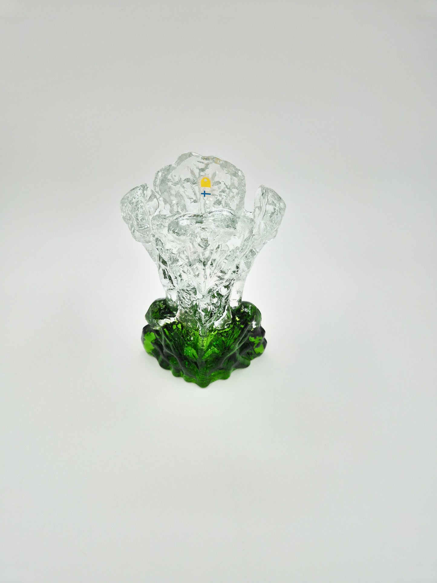 Humppilan Lasi Kasvimaalla Vase – Finnish Art Glass