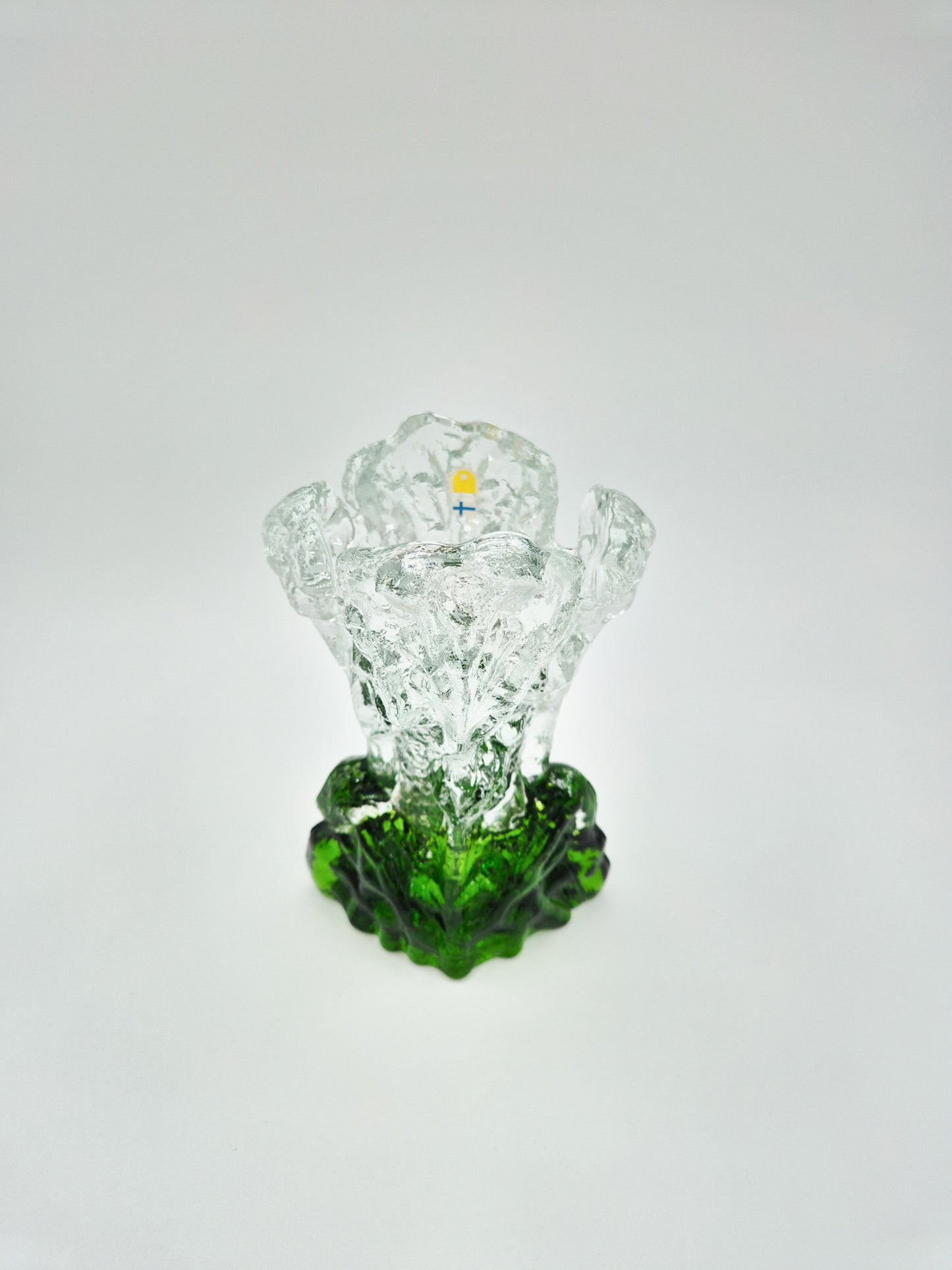 Humppilan Lasi Kasvimaalla Vase – Finnish Art Glass