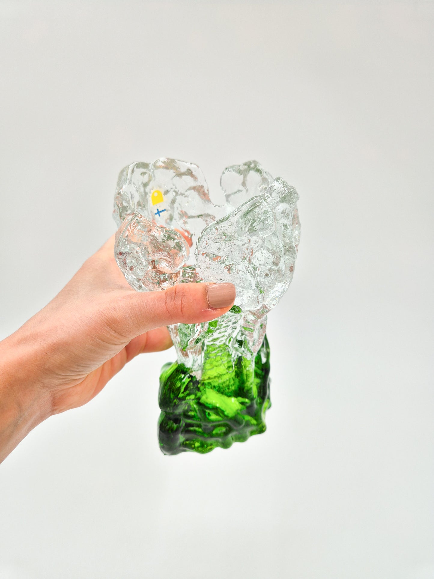 Humppilan Lasi Kasvimaalla Vase – Finnish Art Glass