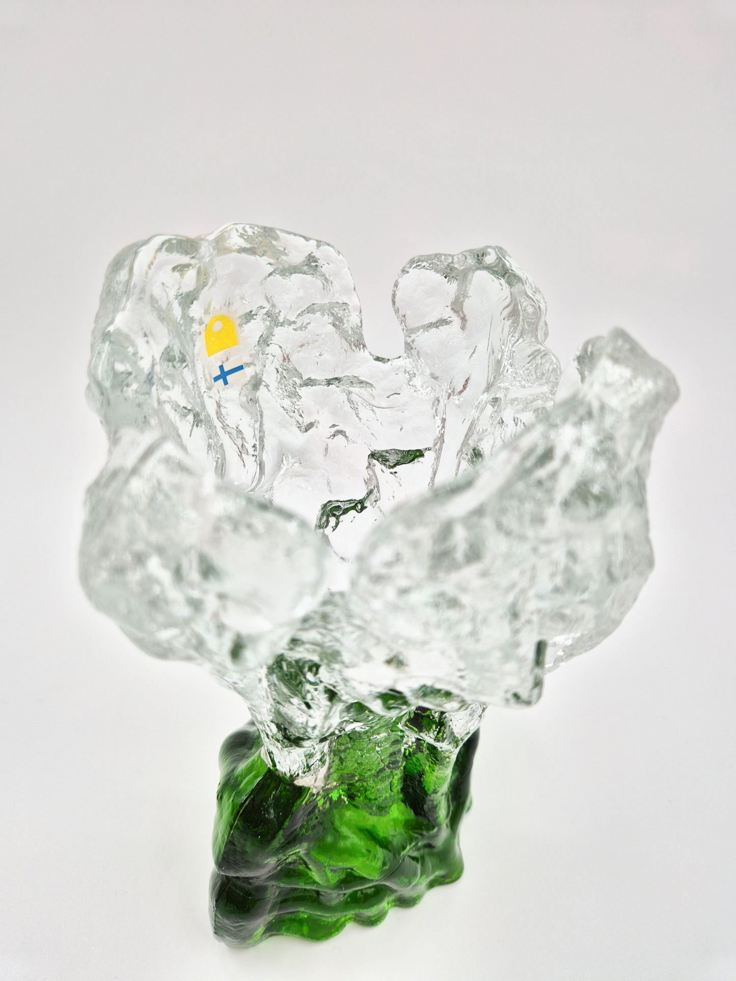Humppilan Lasi Kasvimaalla Vase – Finnish Art Glass
