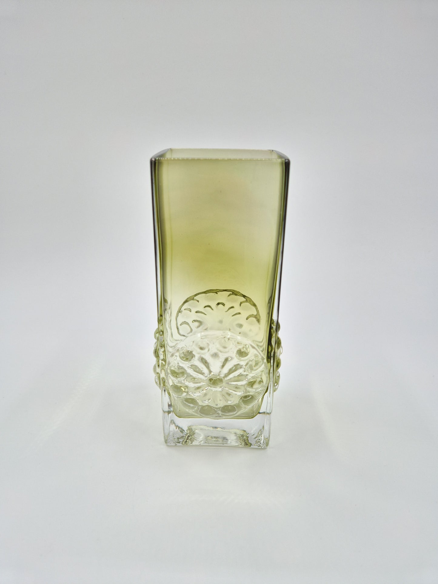 SEA Glasbruk Vase by Rune Strand – Vintage Swedish Art Glass Vase – Mid-Century Scandinavian Glass