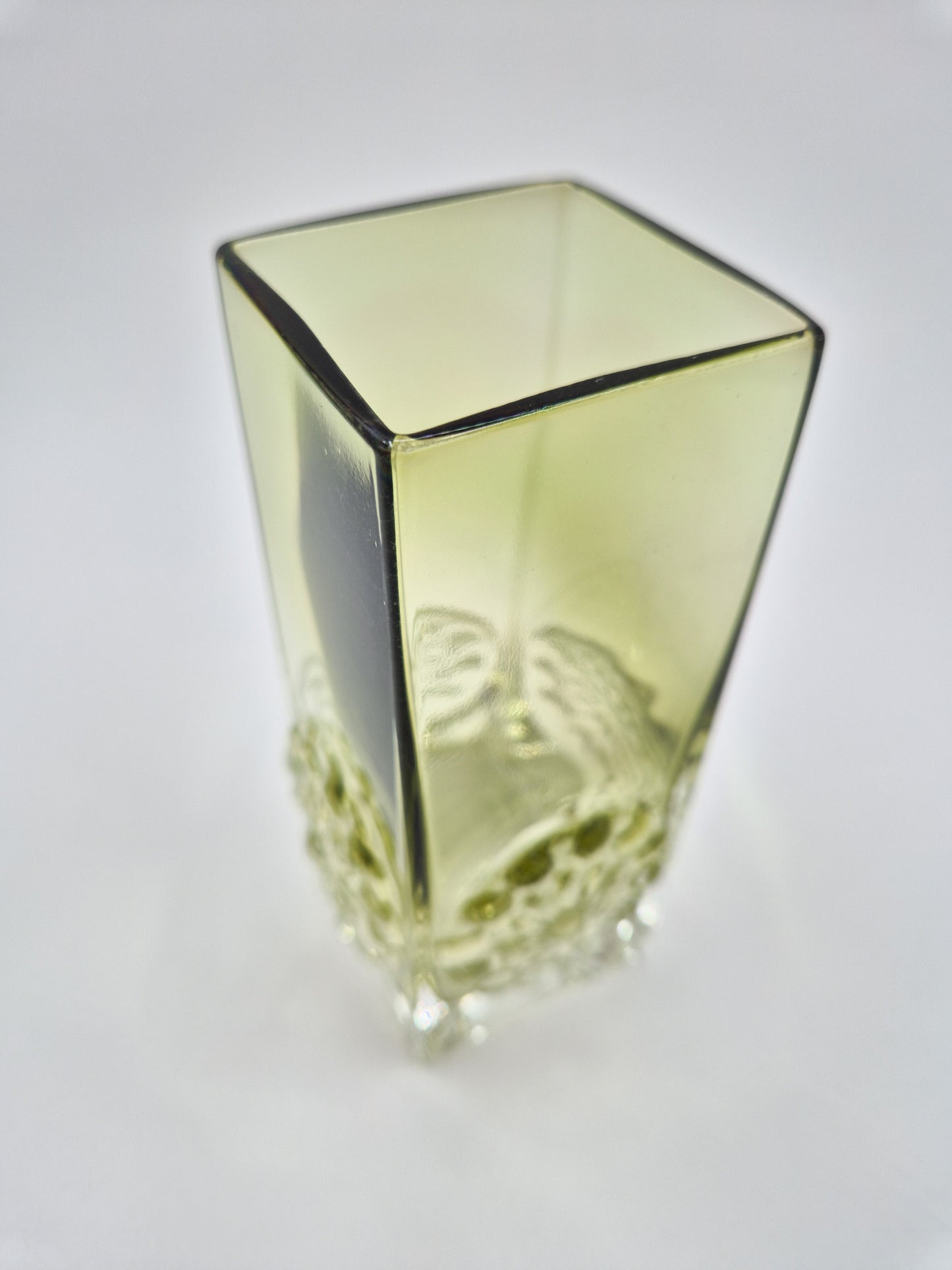SEA Glasbruk Vase by Rune Strand – Vintage Swedish Art Glass Vase – Mid-Century Scandinavian Glass