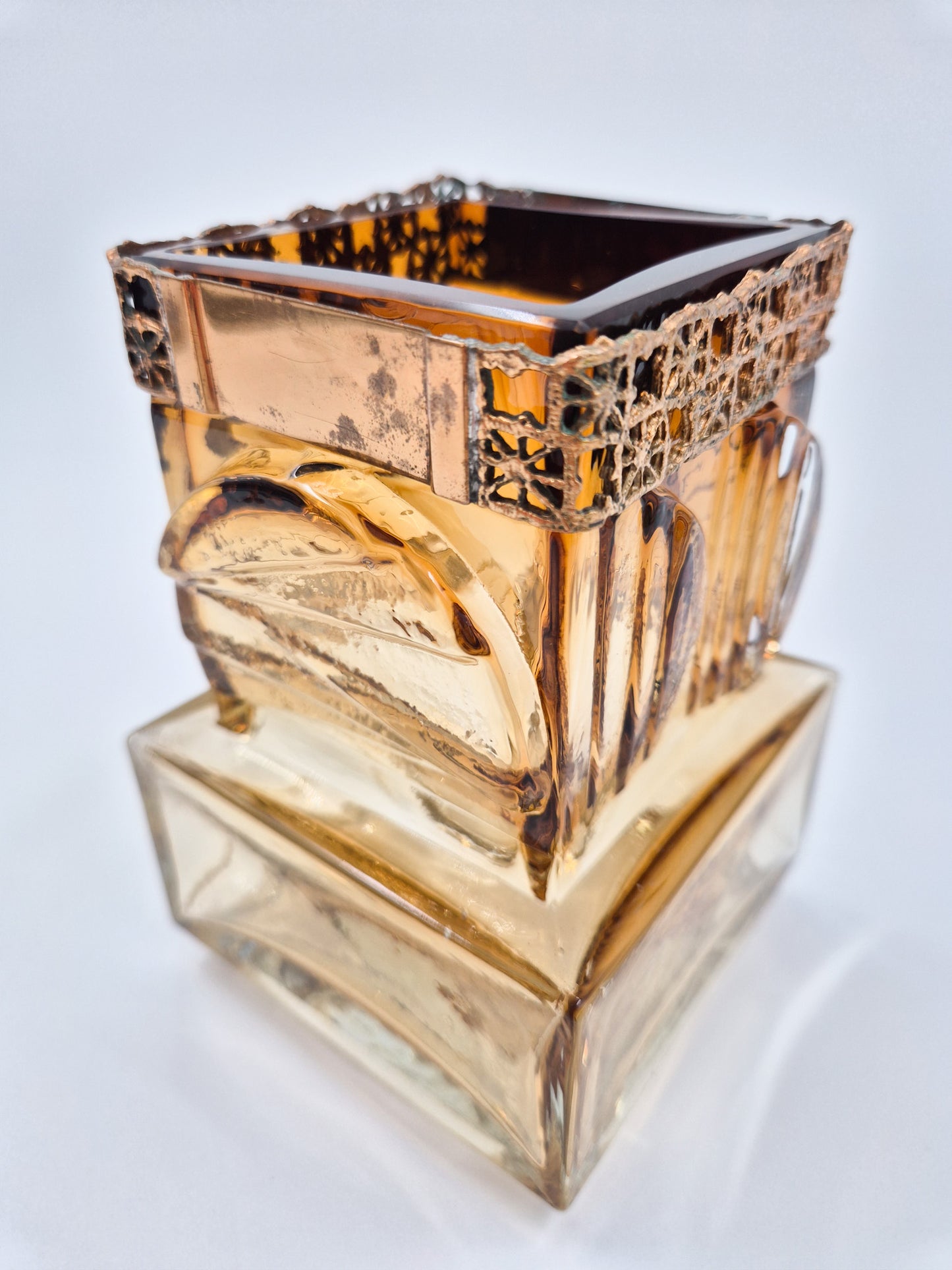Kumela Pitsi Vase by Pentti Sarpaneva – Signed Vintage Finnish Art Glass