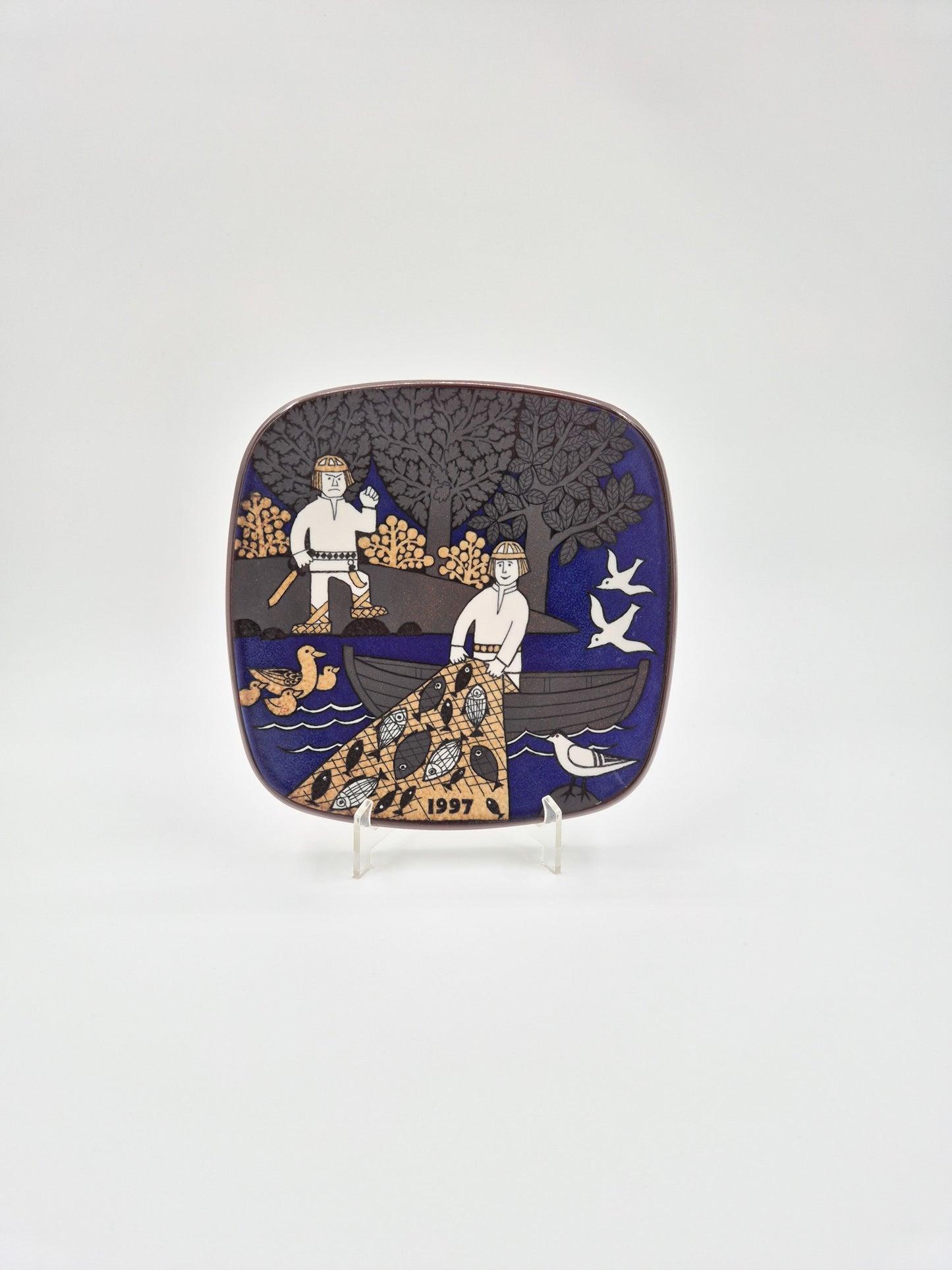 Arabia Kalevala Annual Wall Plate 1997