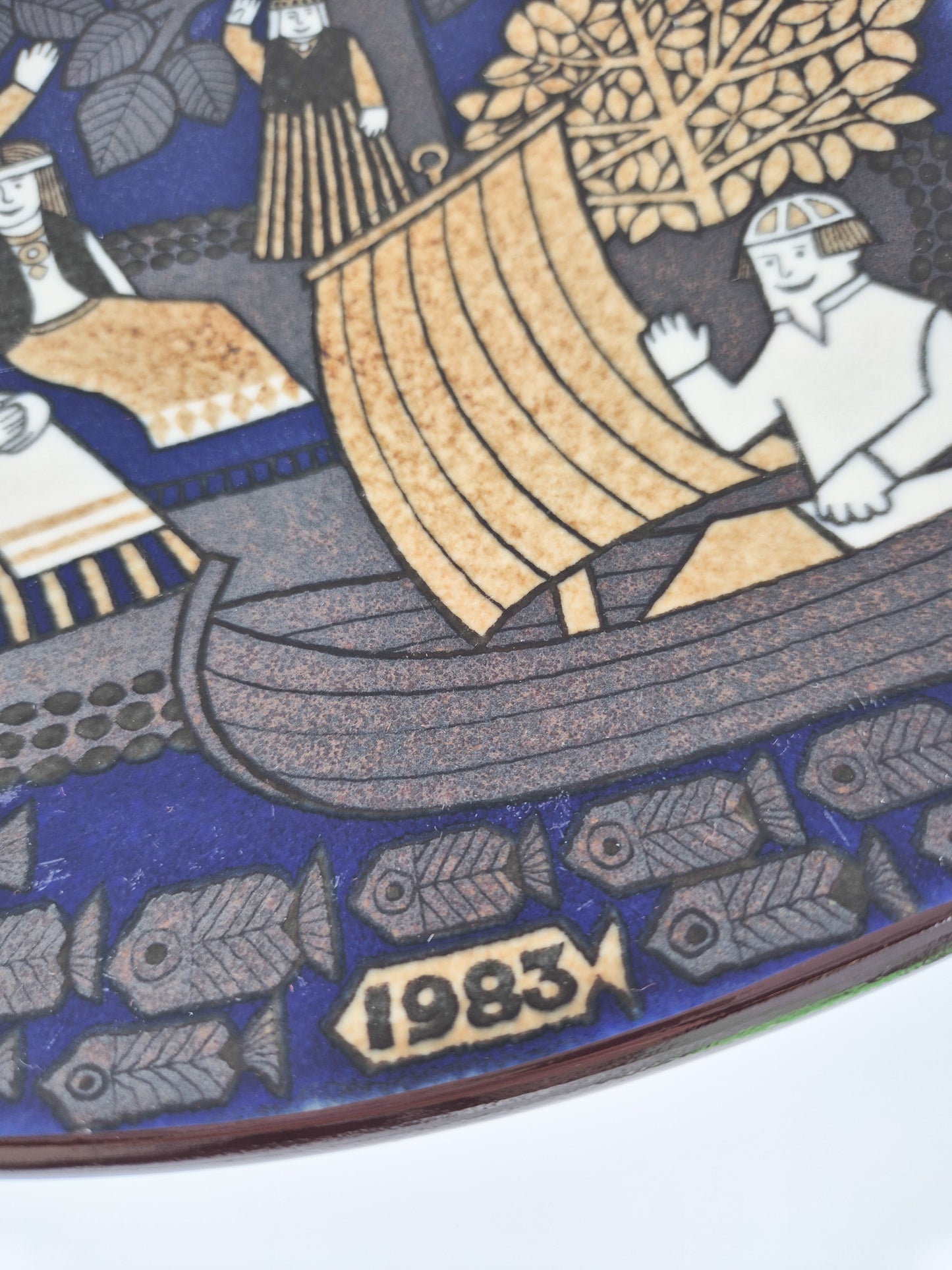 Arabia Kalevala Annual Plate 1983