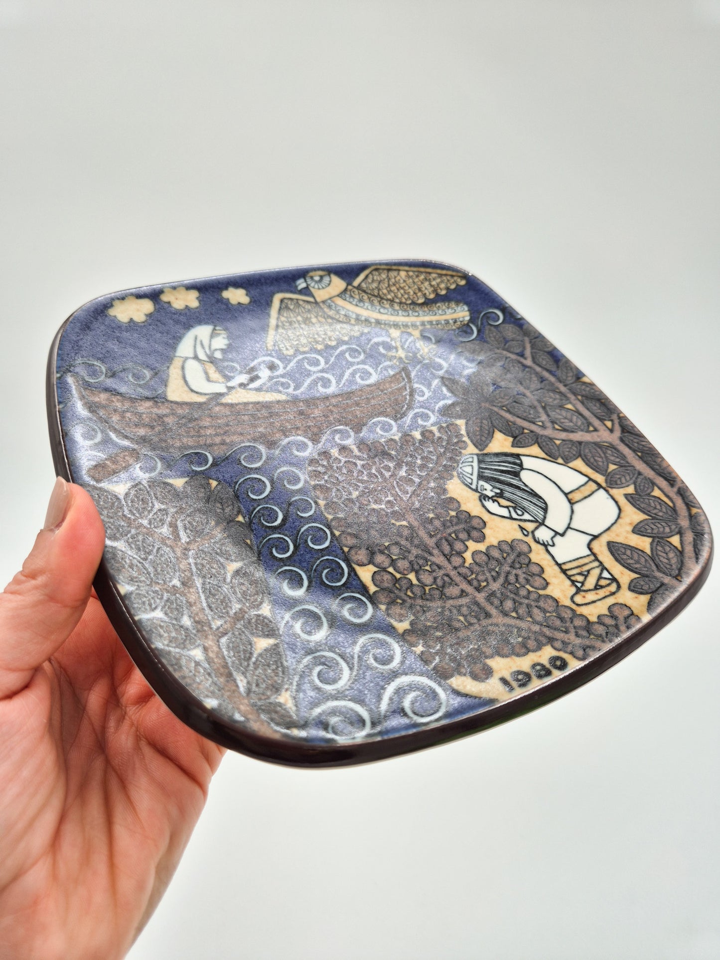 Arabia Kalevala Annual Plate 1980