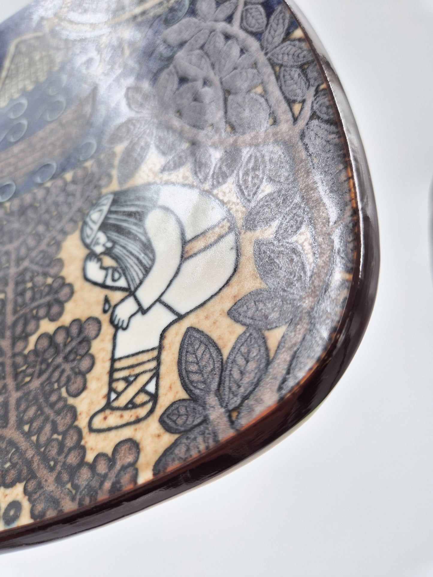 Arabia Kalevala Annual Plate 1980
