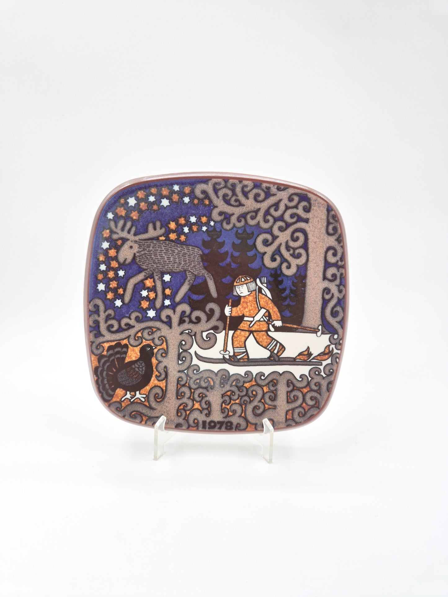 Arabia Kalevala Annual Plate 1978