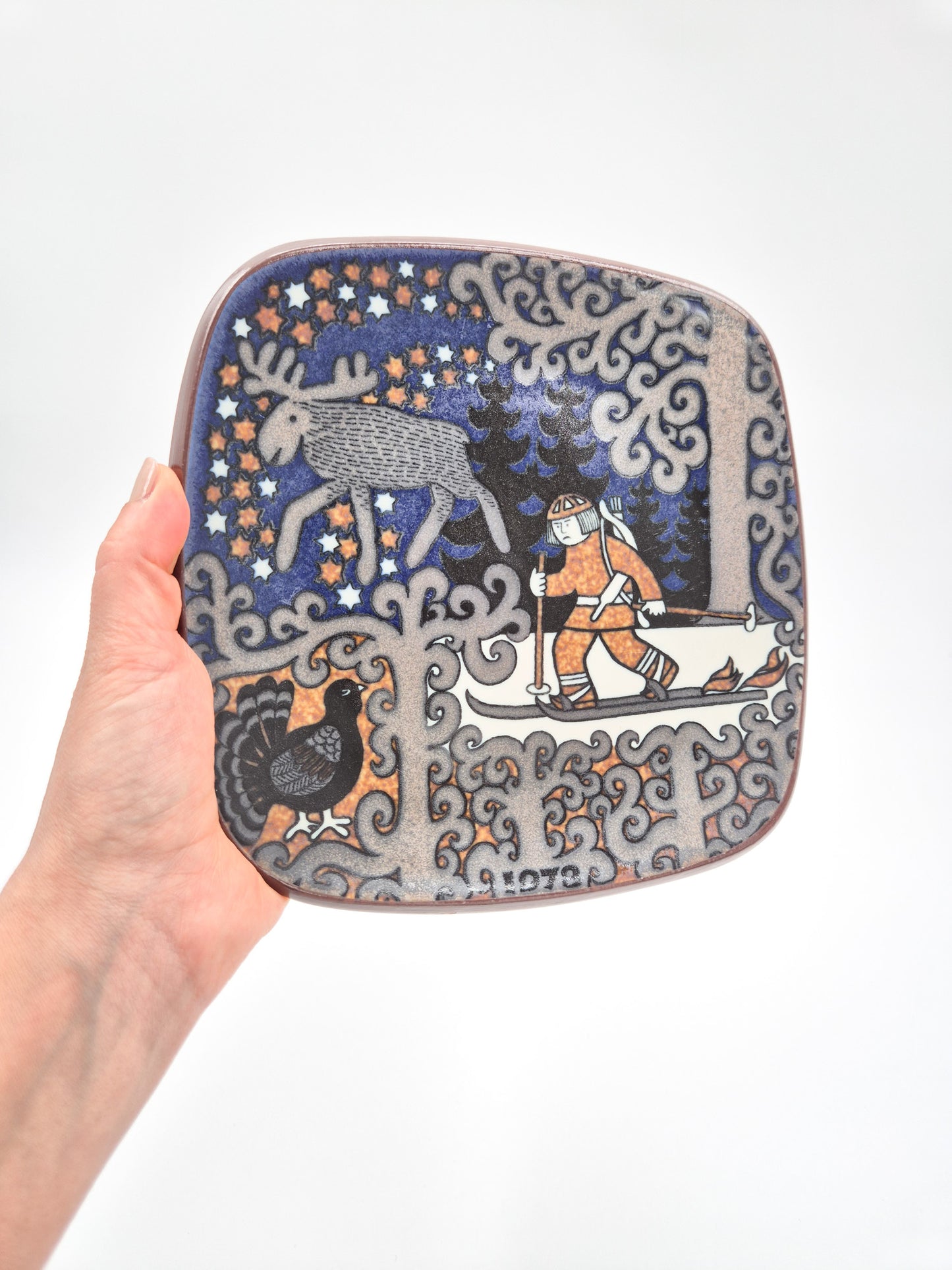 Arabia Kalevala Annual Plate 1978