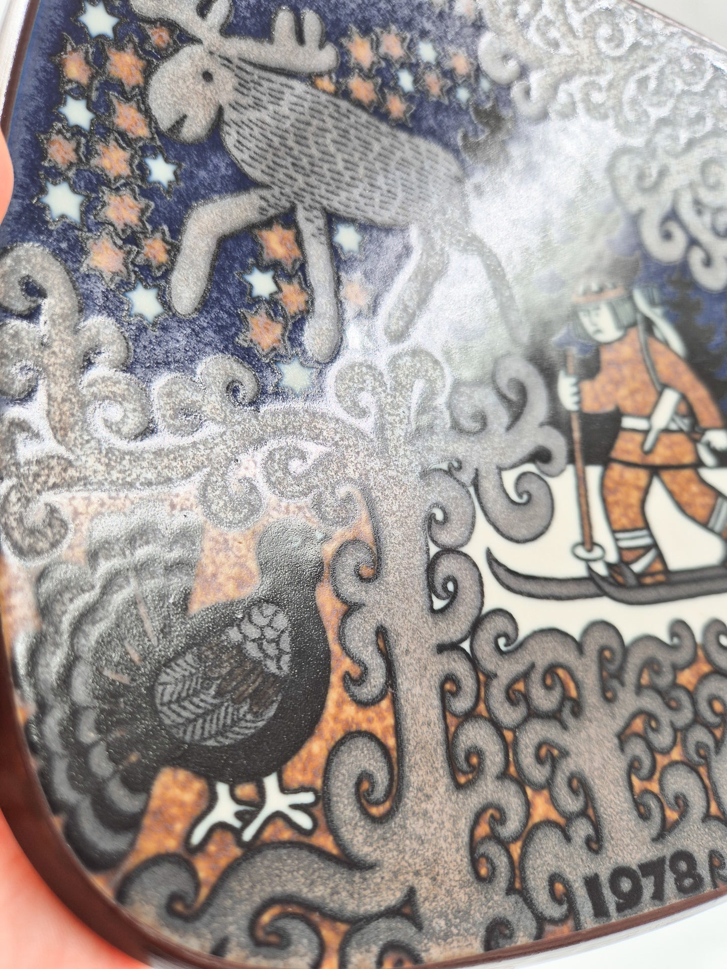 Arabia Kalevala Annual Plate 1978