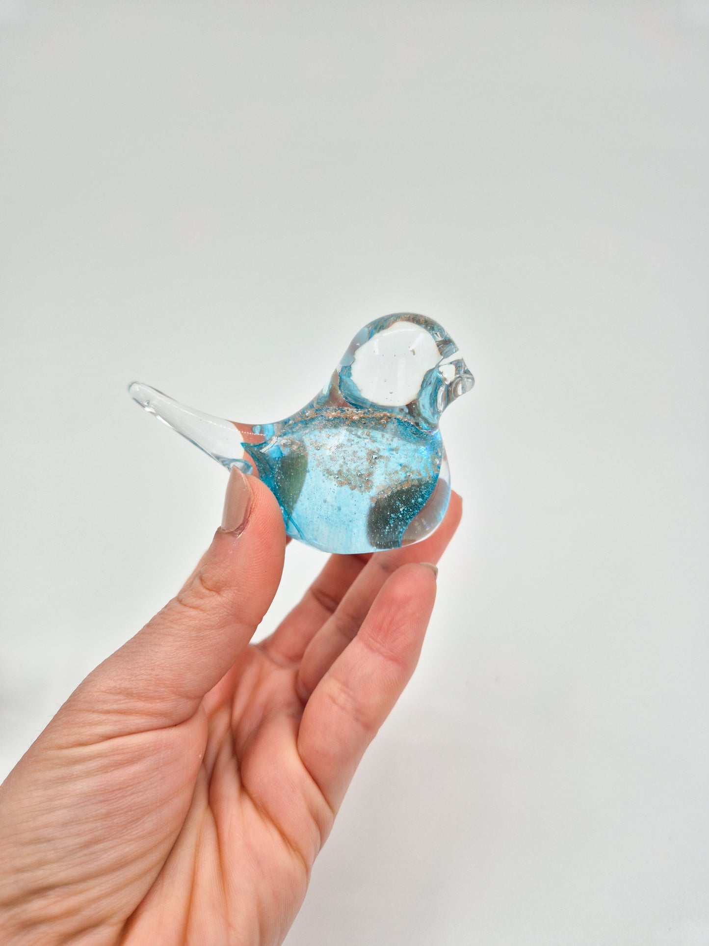 Vintage Set of 3 Art Glass Birds – Hand Blown Mini Glass Bird Figurines